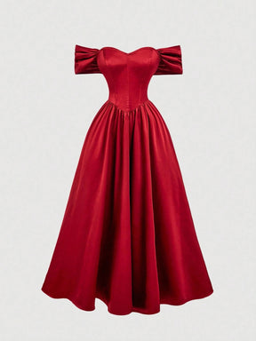 Vestido Vermelho Midi Thalia