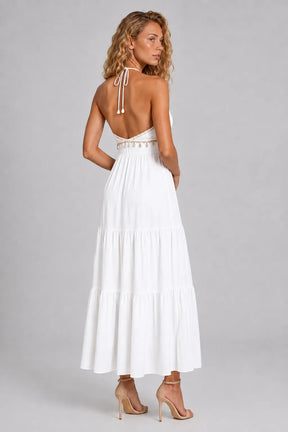 Vestido Longo Branco Ottilie