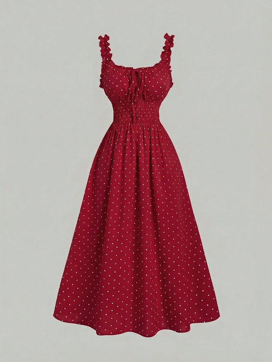 Vestido Longo Vermelho Isabelle